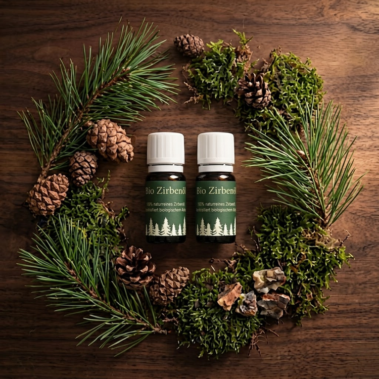 2 x Zirbenöl 10ml - BIO zertifiziert und 100% naturrein – Ansicht 3