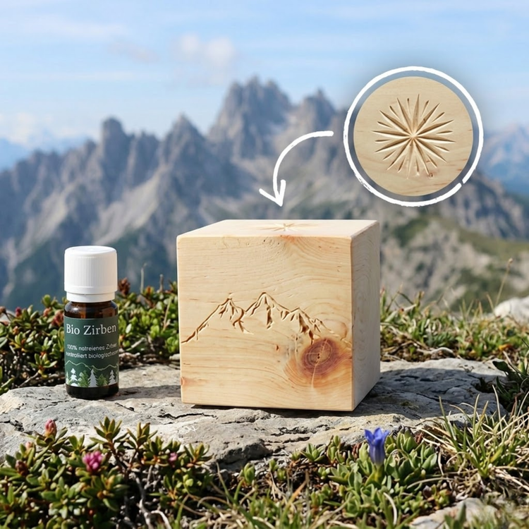 Alpen Zirbenwürfel-Set – Ansicht 4
